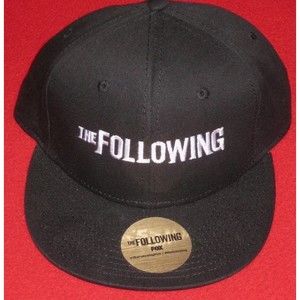 SDCC Comic Con The Following Fox TV Show Black Hat Cap